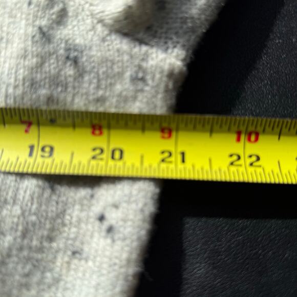 NWT Madewell Donegal Kent Cardigan Sweater Open Front Flecked Gray Size Medium - Picture 13 of 14